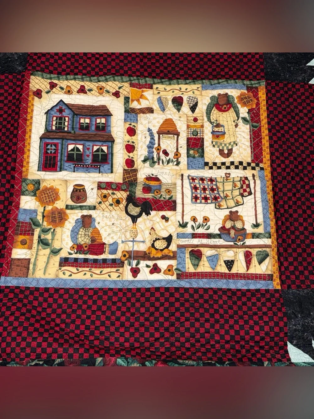 Handmade Patchwork quilt 56